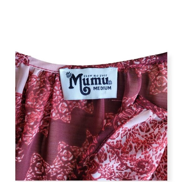 Show Me Your MuMu Sienna Swing Dress M Bohemian Beach - Picture 11 of 14